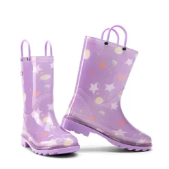 Kids’ Waterproof Handle-Top Rain Boots