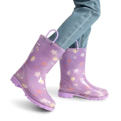 Kids’ Waterproof Handle-Top Rain Boots