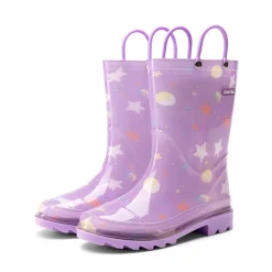 Kids’ Waterproof Handle-Top Rain Boots