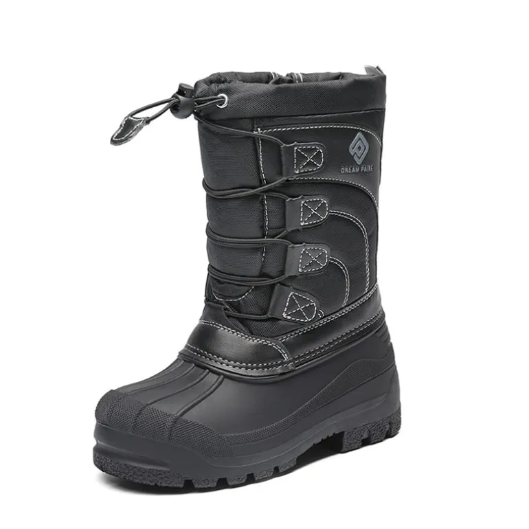 Kids Waterproof Shell Bottom Snow Boots