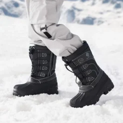 Kids Waterproof Shell Bottom Snow Boots