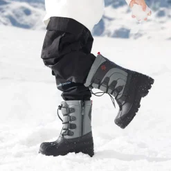 Kids Waterproof Shell Bottom Snow Boots
