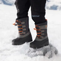 Kids Waterproof Shell Bottom Snow Boots