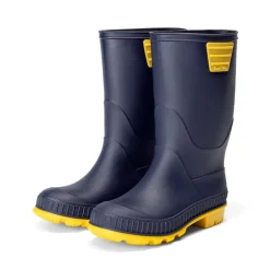 Kids’ Waterproof Slip-On Rain Boots