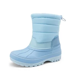 Kids’ Waterproof Slip-On Winter Snow Boots
