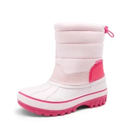 Kids’ Waterproof Slip-On Winter Snow Boots