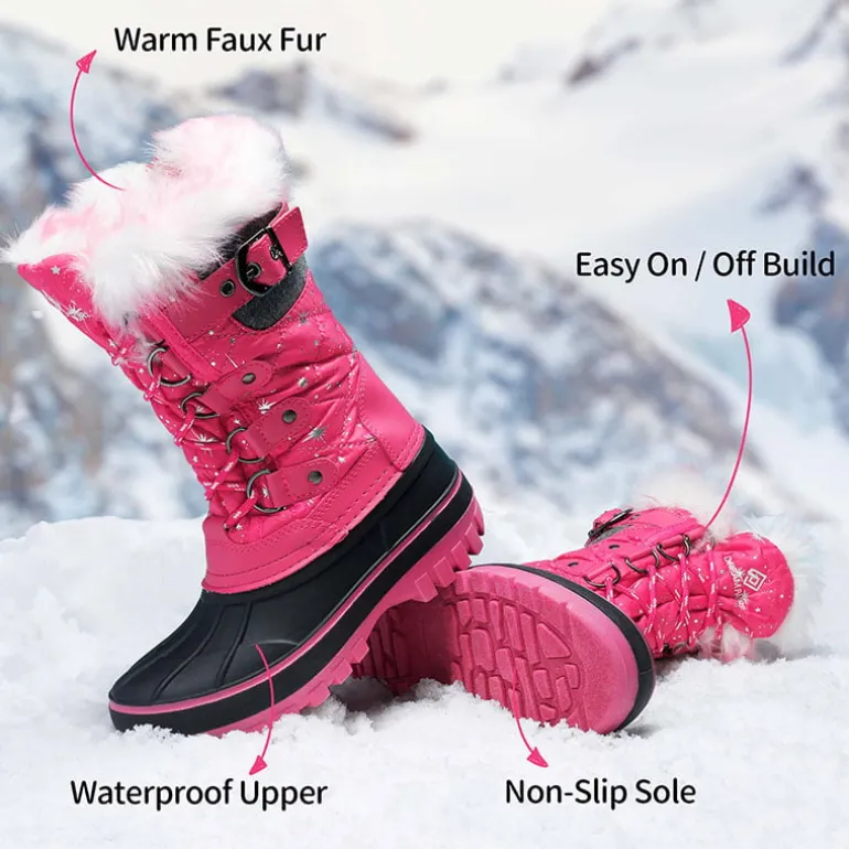 Kids Waterproof Snow Boots