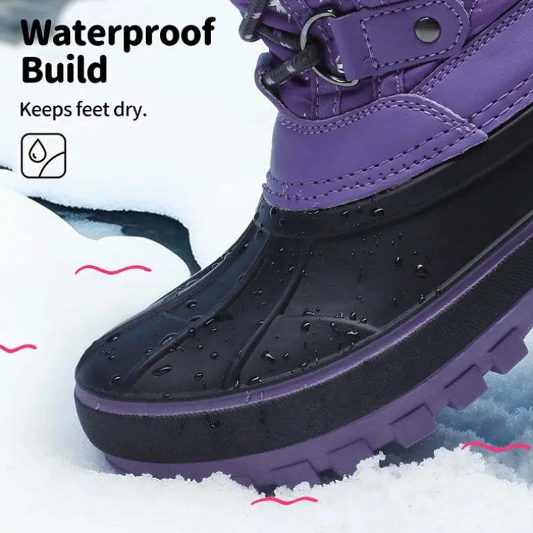 Kids Waterproof Snow Boots