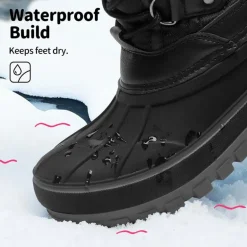Kids Waterproof Snow Boots