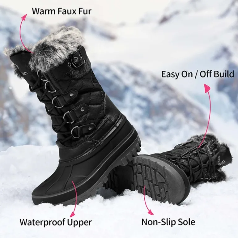 Kids Waterproof Snow Boots