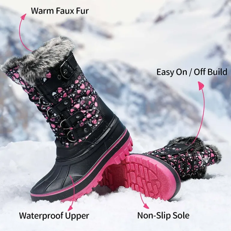 Kids Waterproof Snow Boots