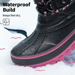 Kids Waterproof Snow Boots