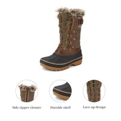 Kids Waterproof Snow Boots