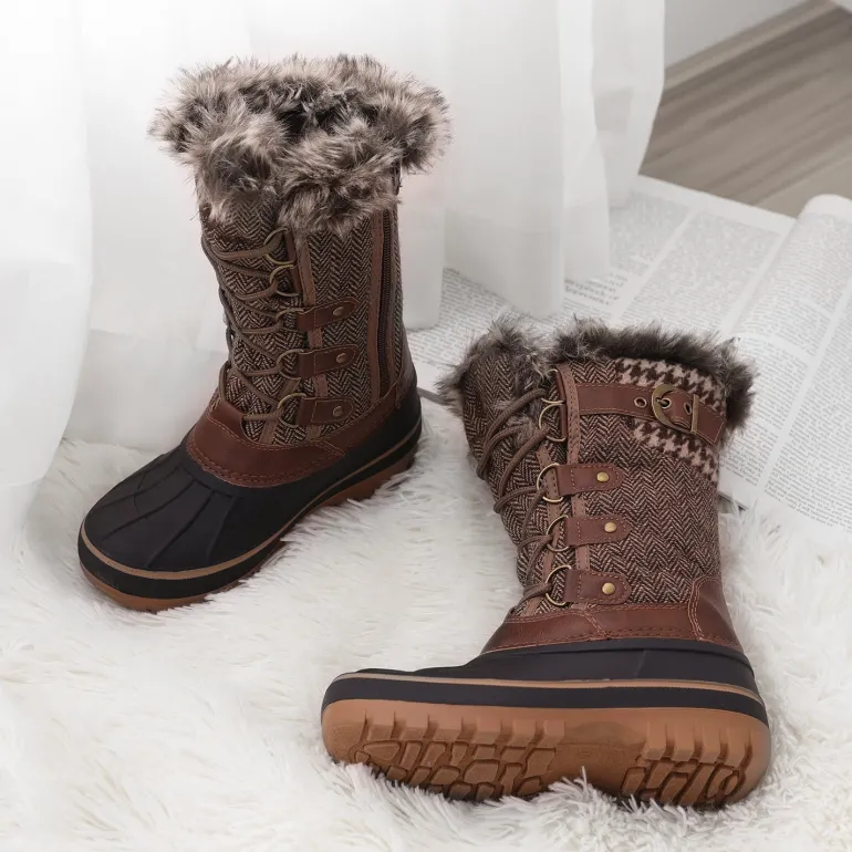 Kids Waterproof Snow Boots