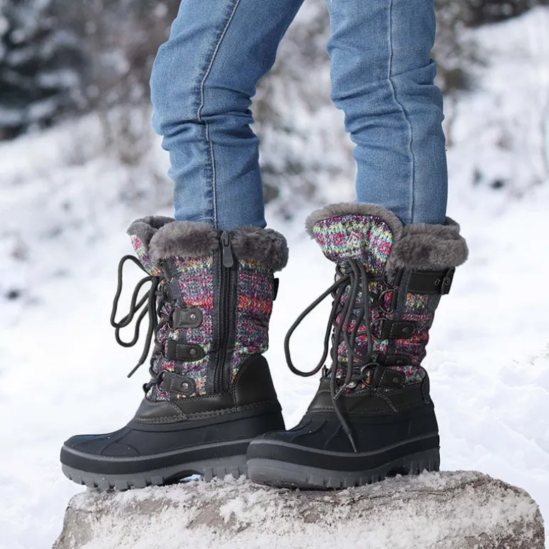 Kids Waterproof Snow Boots