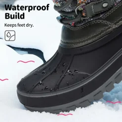 Kids Waterproof Snow Boots
