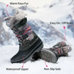 Kids Waterproof Snow Boots