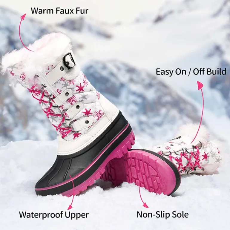 Kids Waterproof Snow Boots