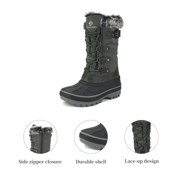 Kids Waterproof Snow Boots