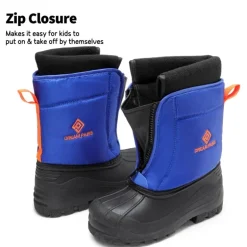 Kids Waterproof Snow Boots for boys and girls