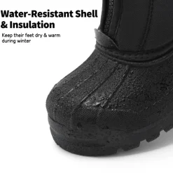 Kids Waterproof Snow Boots for boys and girls