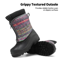 Kids Waterproof Snow Boots for boys and girls