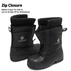 Kids Waterproof Snow Boots for boys and girls