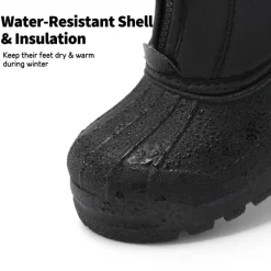 Kids Waterproof Snow Boots for boys and girls