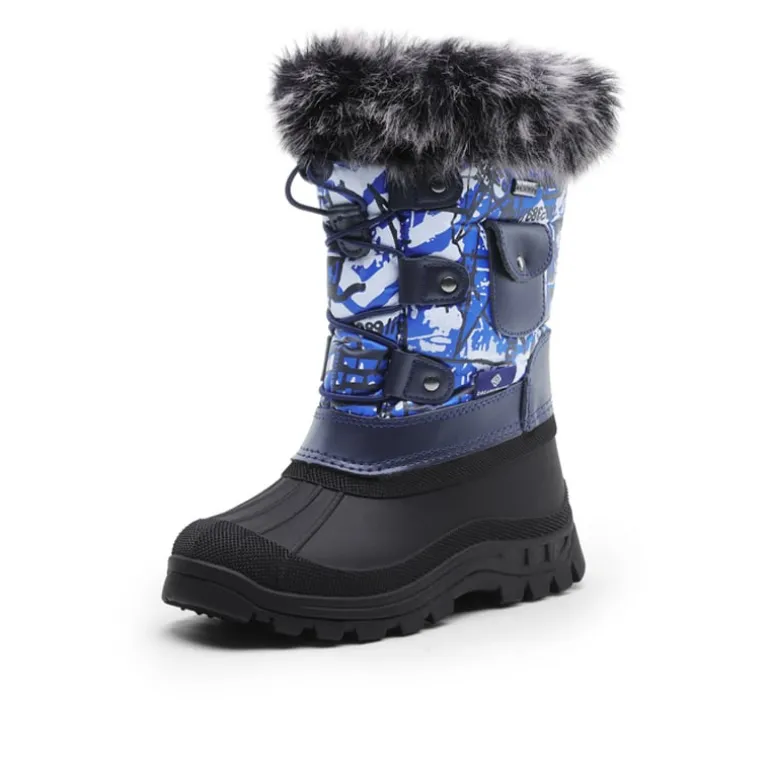 Kids Waterproof Warm Snow Boots