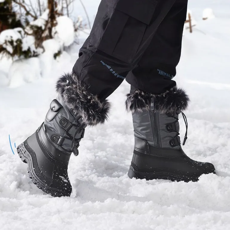 Kids Waterproof Warm Snow Boots