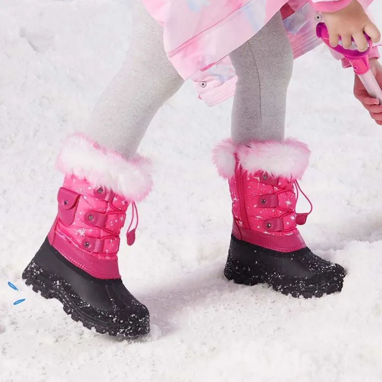 Kids Waterproof Warm Snow Boots
