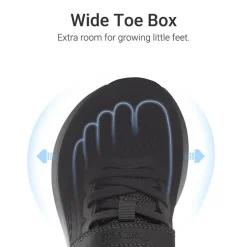 Kids’ Wide Toe Box Running Shoes