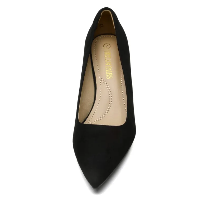 Kitten Heel Pointed Toe Pumps