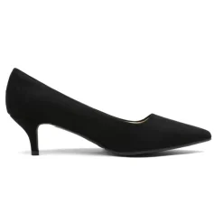 Kitten Heel Pointed Toe Pumps