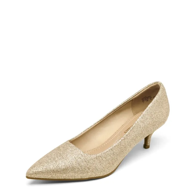 Kitten Heel Pointed Toe Pumps