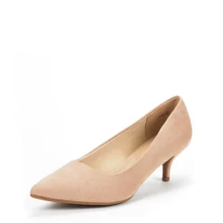 Kitten Heel Pointed Toe Pumps