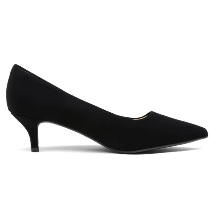 Kitten Heel Pointed Toe Pumps