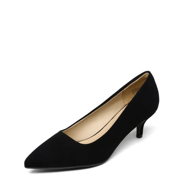 Kitten Heel Pointed Toe Pumps