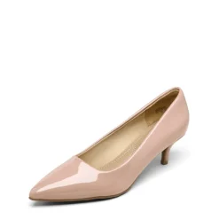 Kitten Heel Pointed Toe Pumps
