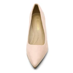 Kitten Heel Pointed Toe Pumps