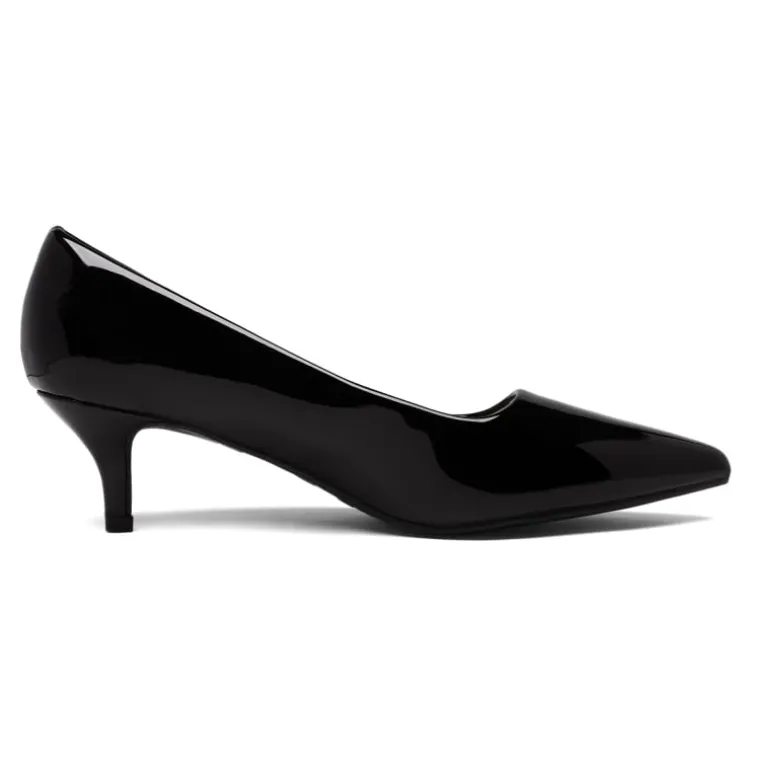 Kitten Heel Pointed Toe Pumps