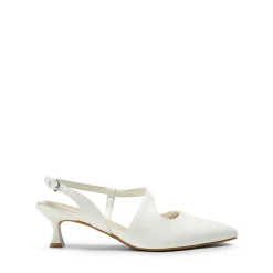 Kitten Heel Slingback Pumps