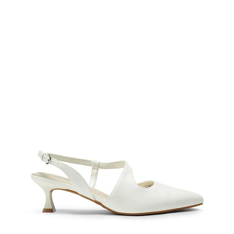 Kitten Heel Slingback Pumps