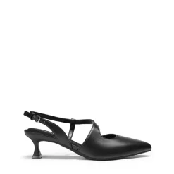 Kitten Heel Slingback Pumps