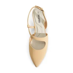 Kitten Heel Slingback Pumps