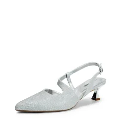 Kitten Heel Slingback Pumps