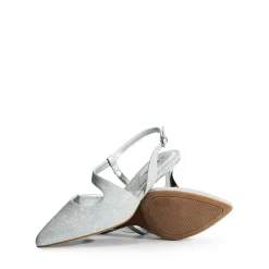 Kitten Heel Slingback Pumps