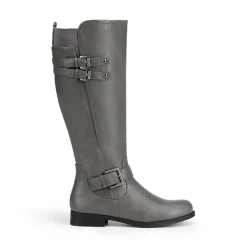 Knee High Buckle Riding Boots