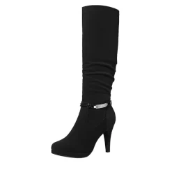 Knee High Platform Heel Boots