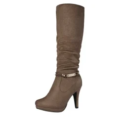 Knee High Platform Heel Boots